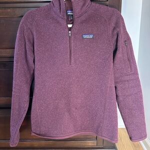 Patagonia Maroon Fleece Pullover